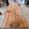 Brønderslev Snedker Spisebord i Naturolieret Massiv Egetræ fra Unique Handmade Furniture | B-100cm x L-120-500cm. | 1 Stor Planke med Epoxy & mulig Butterfly Finish | Vælg Lige:Naturlig:Rustik Kant 8