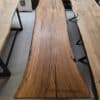 Brønderslev Snedker Spisebord i Naturolieret Massiv Egetræ fra Unique Handmade Furniture | B-100cm x L-120-500cm. | 1 Stor Planke med Epoxy & mulig Butterfly Finish | Vælg Lige:Naturlig:Rustik Kant 9