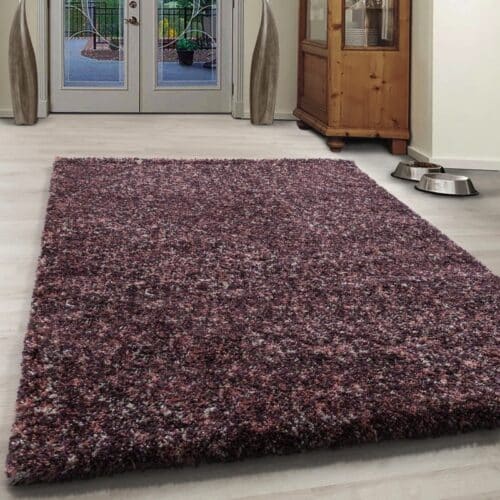 Caroline Gulvtæppe i Lyserød fra Rugs by Uniquebeds Home & Living | Flere Størrelser i Firkantet & Rund