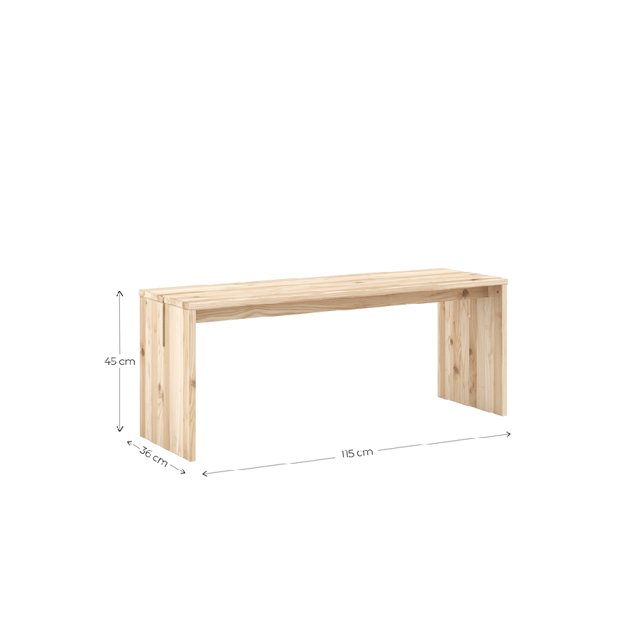 Join-In Bænk Fra Karup Design i Massiv FSC Fyrretræ | Japandi .png2