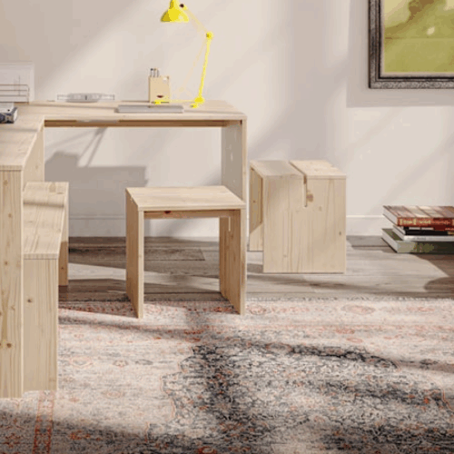 Join-In Stol Fra Karup Design i Massiv FSC Fyrretræ | Japandi
