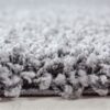 Luna Ensfarvet Fluffy Gulvtæppe i Lys Grå fra Rugs by Uniquebeds Home & Living | Flere Størrelser i Firkantet & Rund 2