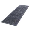 Luna Ensfarvet Fluffy Gulvtæppe i Mørk Grå fra Rugs by Uniquebeds Home & Living | Flere Størrelser i Firkantet & Rund 5