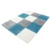 Nora Fluffy Ternet Gulvtæppe i Turkis fra Rugs by Uniquebeds Home & Living | Flere Størrelser 2