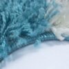 Nora Fluffy Ternet Gulvtæppe i Turkis fra Rugs by Uniquebeds Home & Living | Flere Størrelser 4