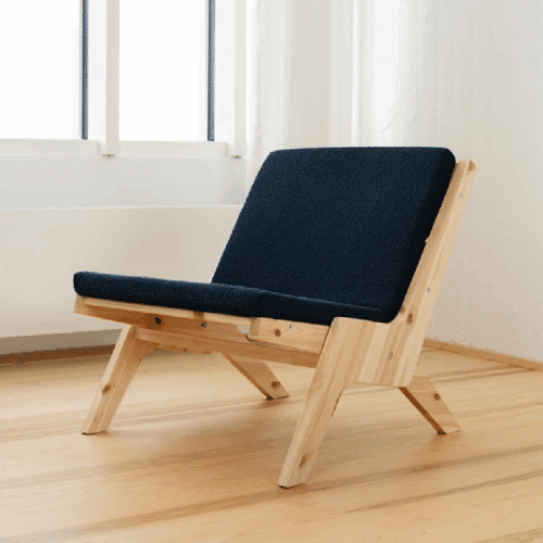 Sway Loungestol Fra Karup Design i Massiv FSC Fyrretræ | Japandi 
