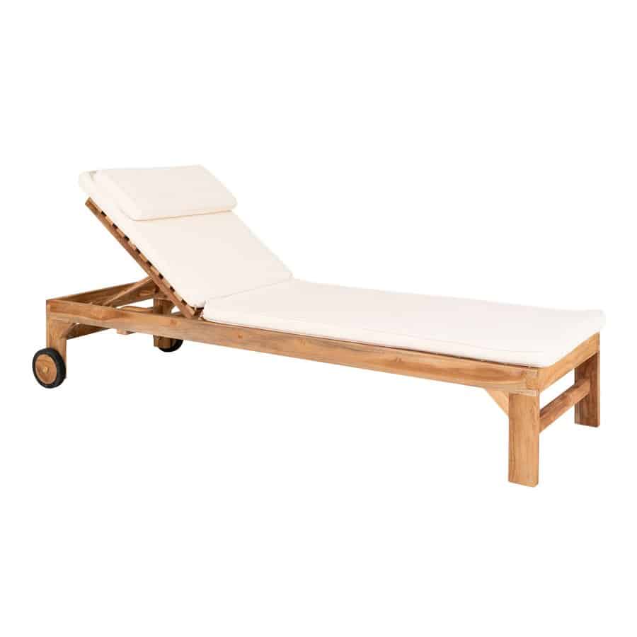 Andorra Solvogn Solvognshynde Teak Bomuld L200Xb62Xh30Cm