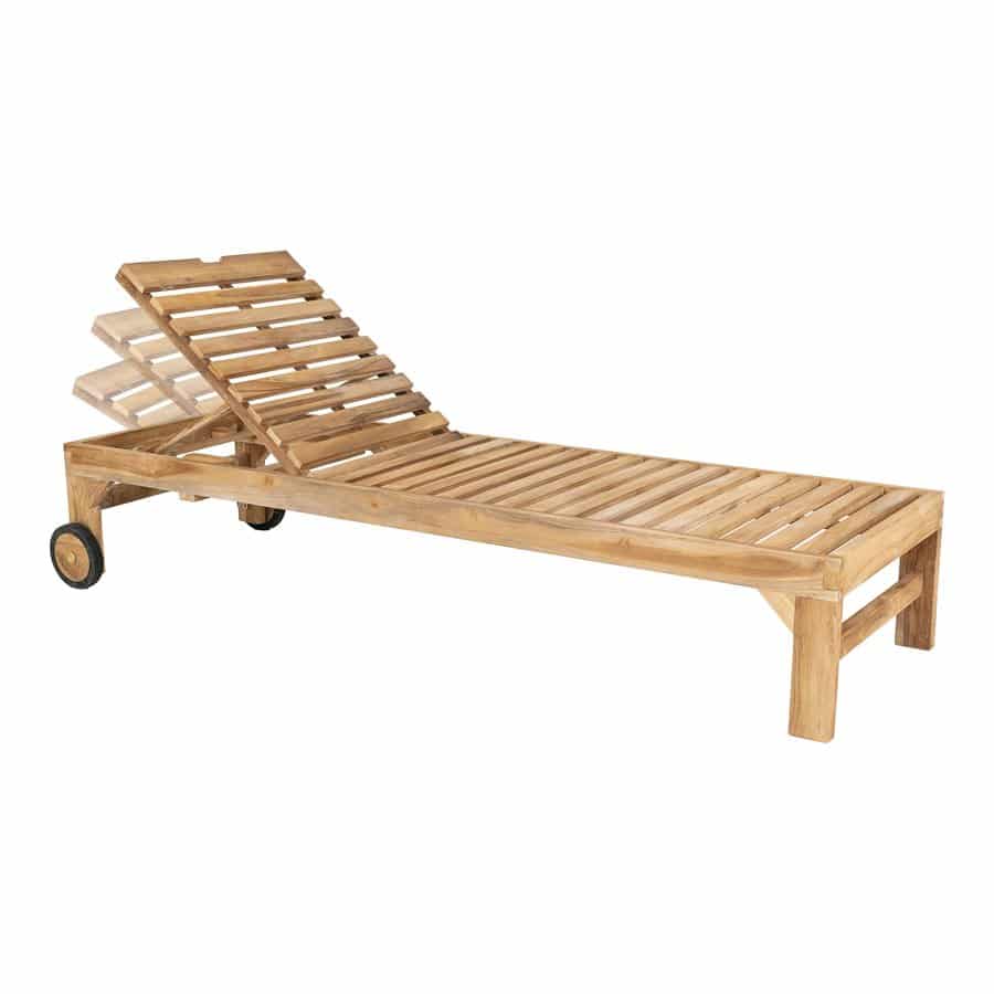 Andorra Solvogn Solvognshynde Teak Bomuld L200Xb62Xh30Cm