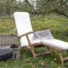 Arrecife Dækstol Dækstolshynde Teak Bomuld Natur