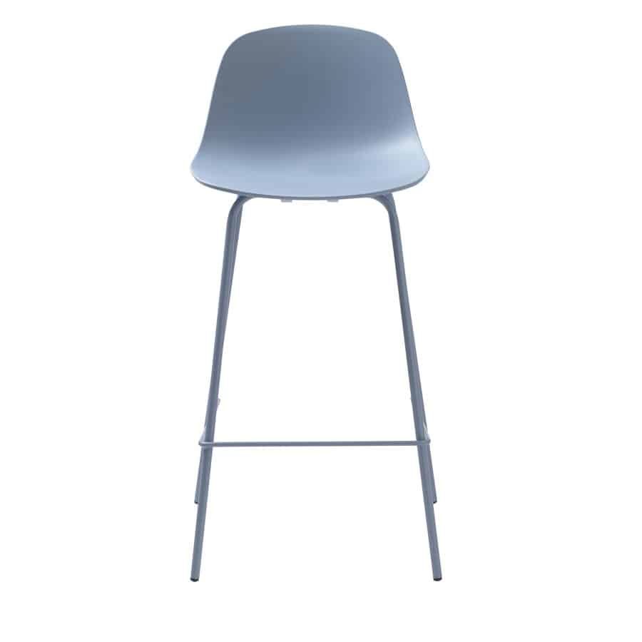 Bautzen Barstol Stål Dusty Blue B47Xh92