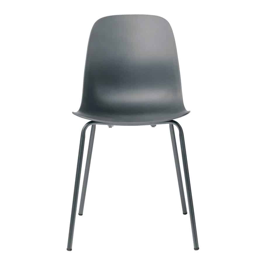 Bautzen Spisebordsstol Grå Stål B50Xh84Xd50Cm