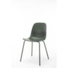 Bautzen Spisebordsstol Olivgrøn Stål Stel B50Xh84Xd50Cm