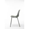 Bautzen Spisebordsstol Olivgrøn Stål Stel B50Xh84Xd50Cm