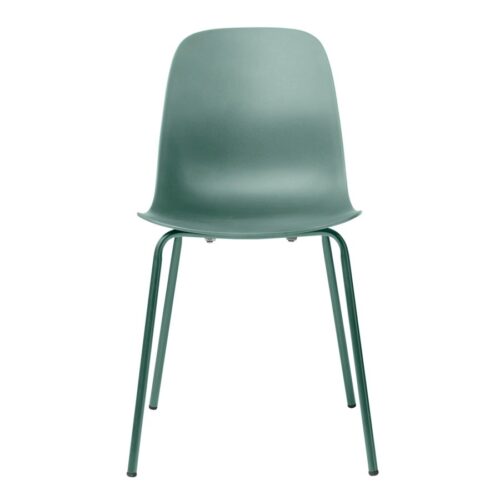 Bautzen Spisebordsstol Støvgrøn Stål Stel B50Xh84Xd50Cm