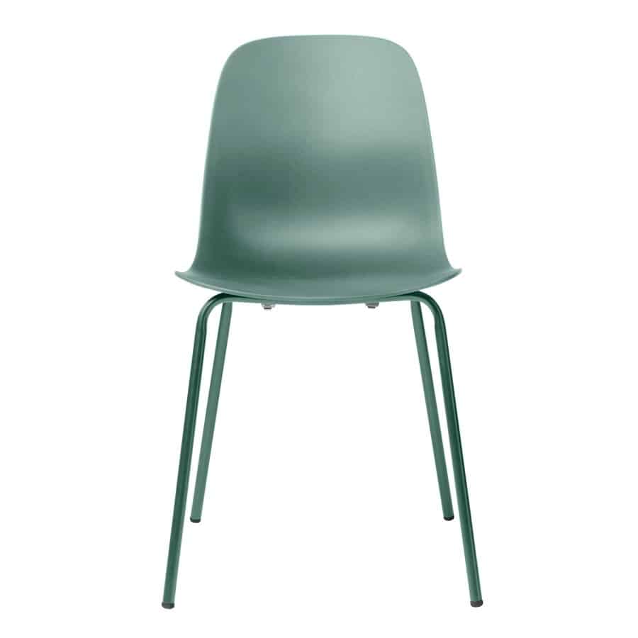 Bautzen Spisebordsstol Støvgrøn Stål Stel B50Xh84Xd50Cm