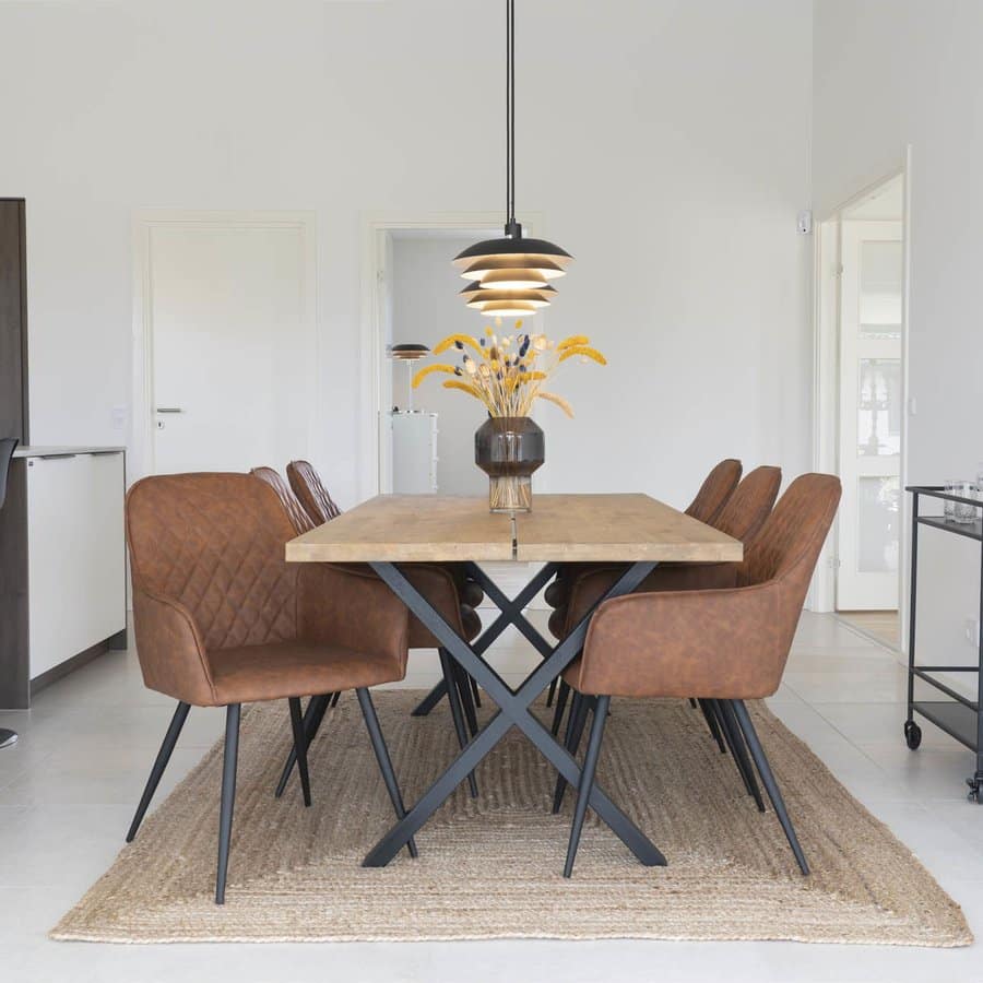 Bombay Tæppe Flettet Jute Cm