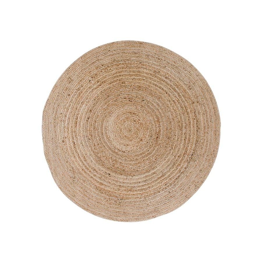 Bombay Tæppe Flettet Jute Ø90 Cm