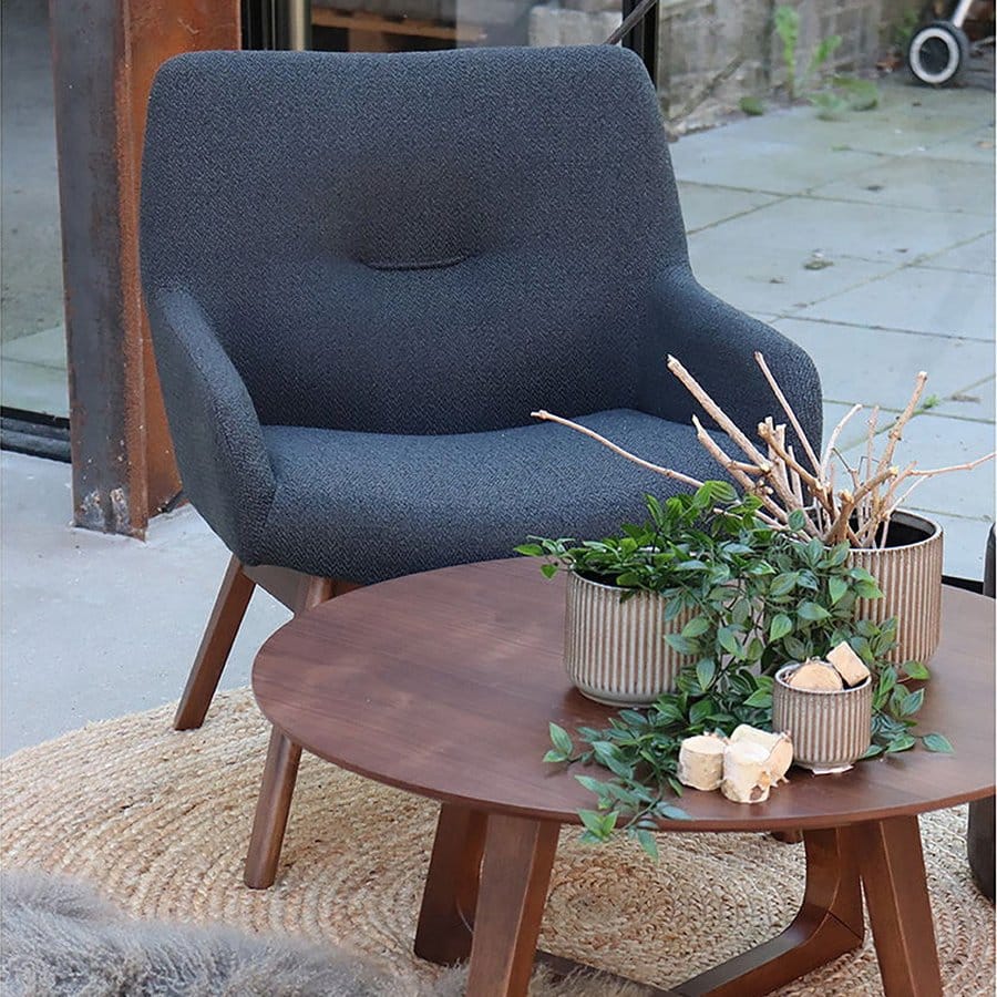 bombay-tppe-i-naturflet-fra-house-nordic-150cm-3981091-2 Bombay Tæppe Naturflet Ø150Cm