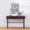 bonn-konsolbord-i-egetr-og-sort-metal-fra-unique-furniture-b116xh76xd3-42103186-1 Bonn Konsolbord Egetræ Sort Metal B116Xh76Xd39Cm
