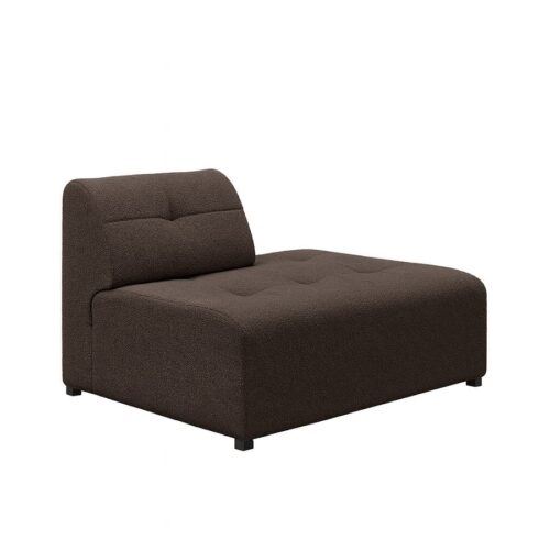 Brasília Højremodul Choco Chenille Stof B123Xd92Xh77Cm