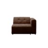 Brasília Højremodul Sofa Chokoladebrun Chenille B114Xh77Xd92Cm