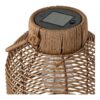 Brentford Lampe Integreret Solceller Natur Ø20Xh30