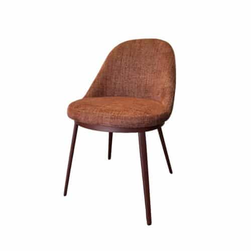 Cali Spisebordsstol Polyester Egetræ B51 5Xh82Xd60Cm