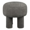 Canberra Puf Koksgrå Polyester Ø43Xh43Cm