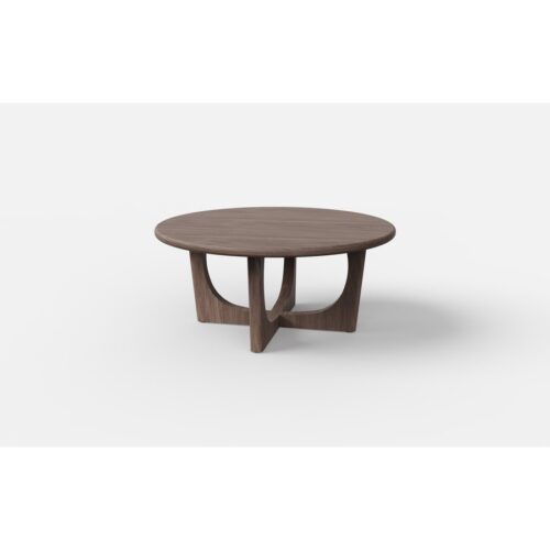 Cape Town Sofabord Egetræ Finér Ø90Xh40Cm