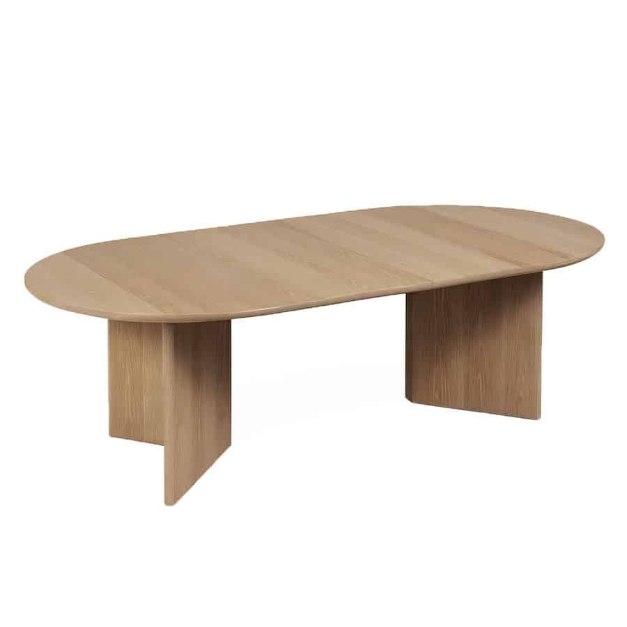 Castrop Rauxel Sofabord Egetræ L130Xb70Xh45Cm