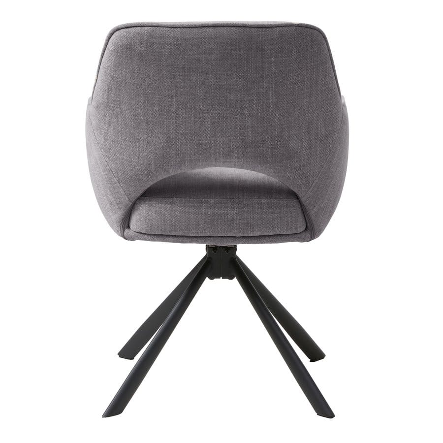 cuxhaven-spisebordsstol-med-armln-i-grafitgrt-polyesterstof-fra-unique-54900003-3 Cuxhaven Spisebordsstol Armlæn Grafitgråt Polyesterstof B59Xh85