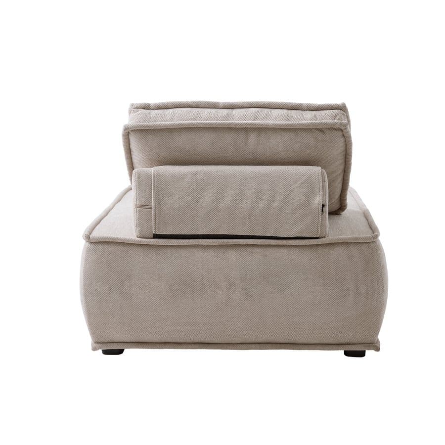 Dorsten Loungemodul Sandfarvet Chenille B95Xd95Xh45Cm