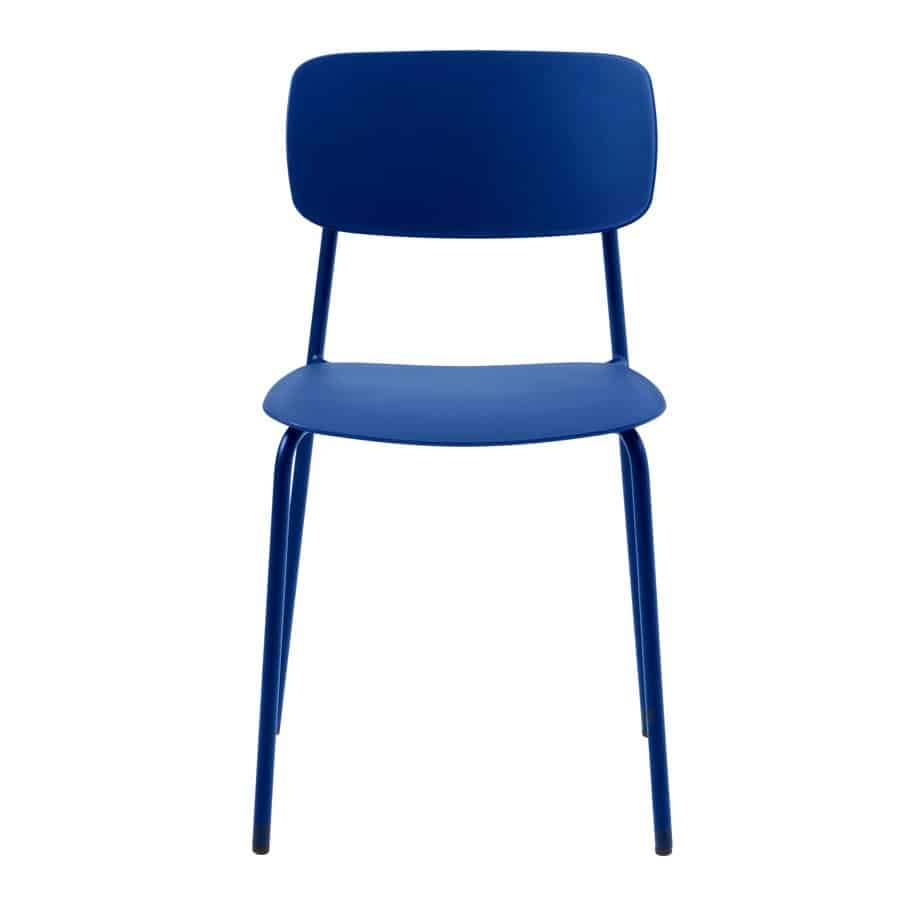 Duisburg Spisebordsstol Koboltblå Stålstel B43 5Xh79Xd51Cm