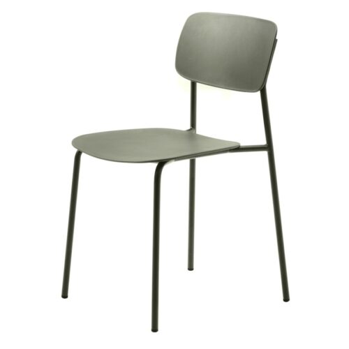 Duisburg Spisebordsstol Olivgrøn Stålstel B43 5Xh79Xd51Cm