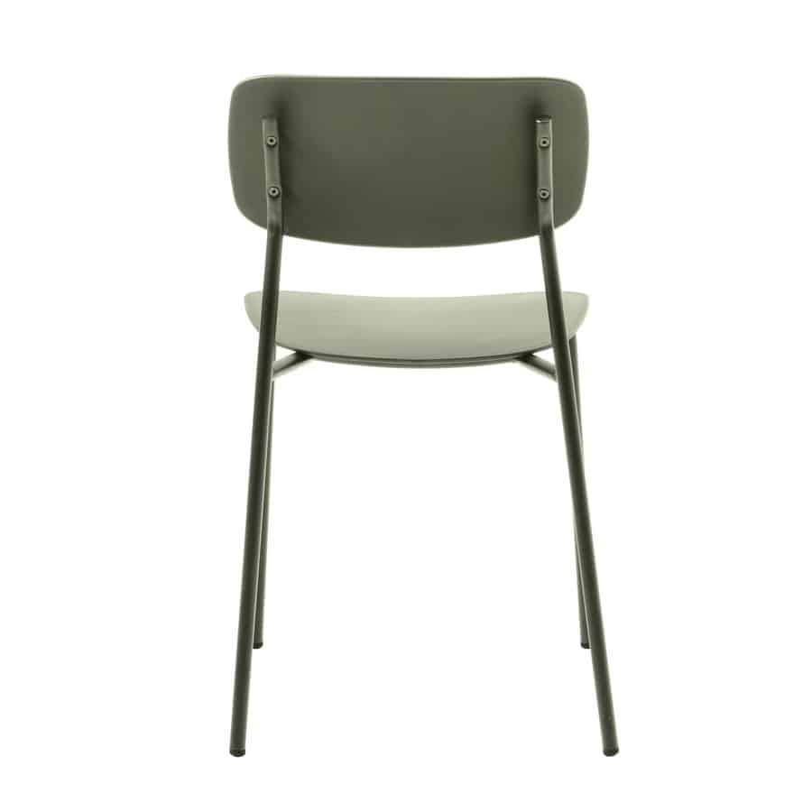 Duisburg Spisebordsstol Olivgrøn Stålstel B43 5Xh79Xd51Cm
