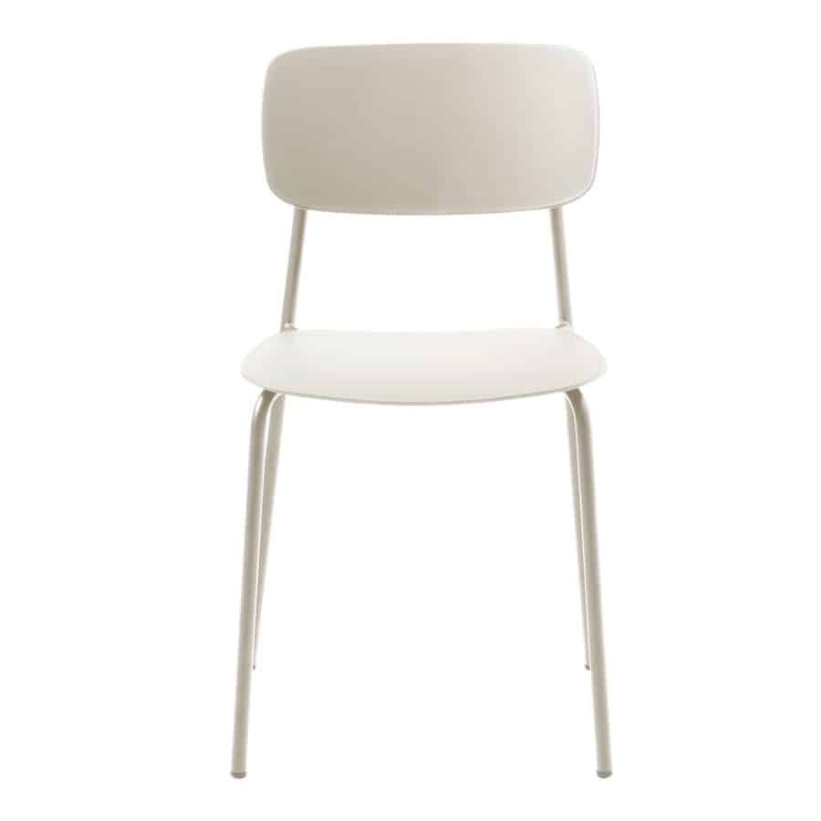 Duisburg Spisebordsstol Stål Greige B43 5Xh79Xd51Cm