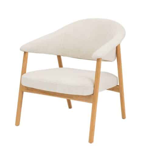 Durban Loungestol Polyester Egetræ B68Xh75Xd68Cm