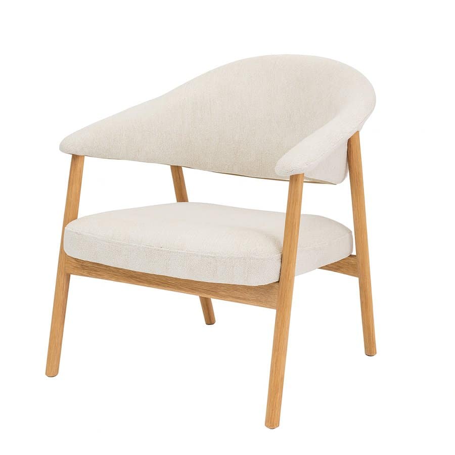 Durban Loungestol Polyester Egetræ B68Xh75Xd68Cm