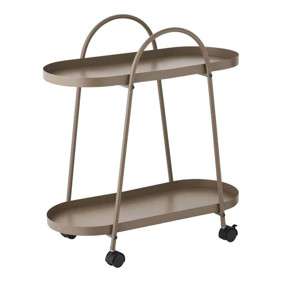 Empoli Barvogn Stål Brun L60Xb27 5Xh64Cm
