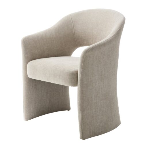 Erlangen Armchair Spisebordsstol Polyesterstof B66Xh80Xd63Cm