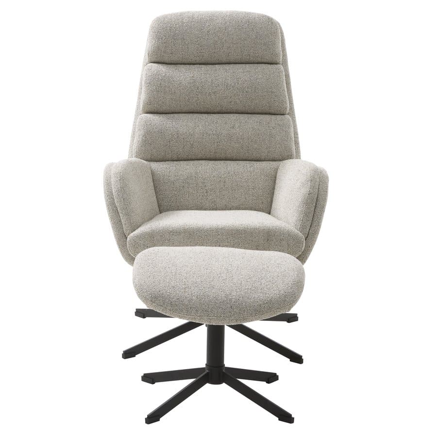 Flensburg Lænestol Polyester Stål B69Xh107Xd77Cm