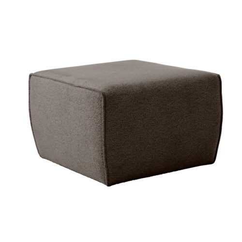 Frankfurt Puf Brun Pu Vintage Stof
