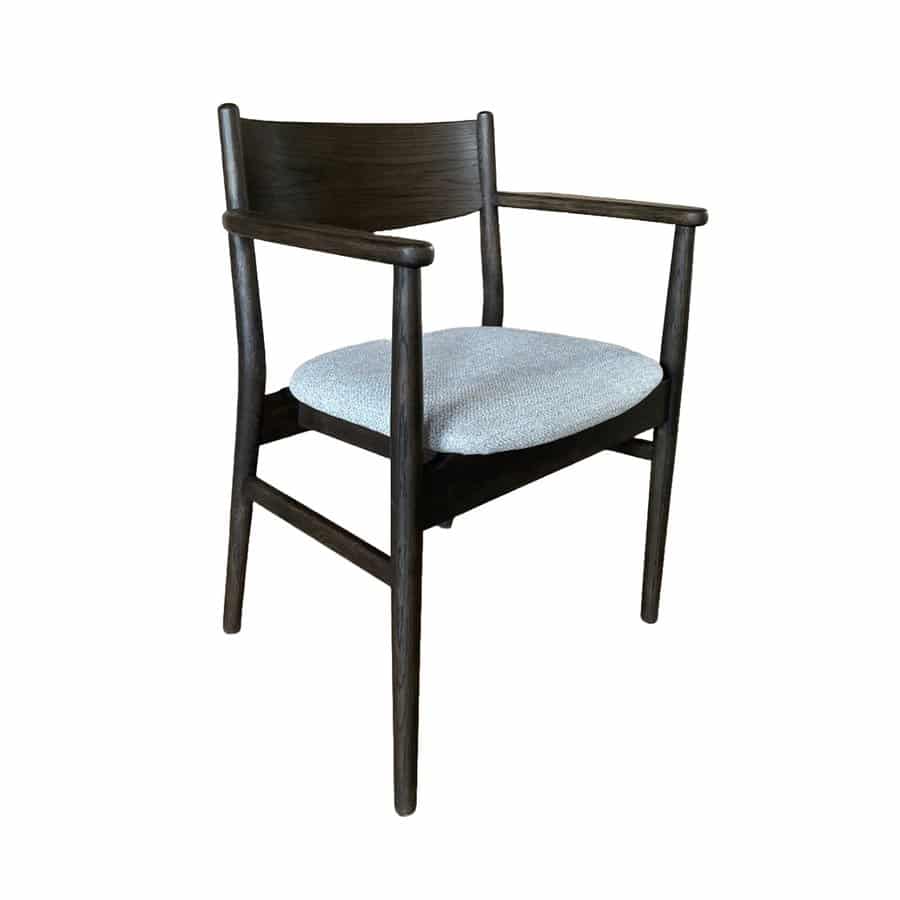 Göttingen Spisebordsstol Armlæn Polyester Akryl B59Xh80Xd56