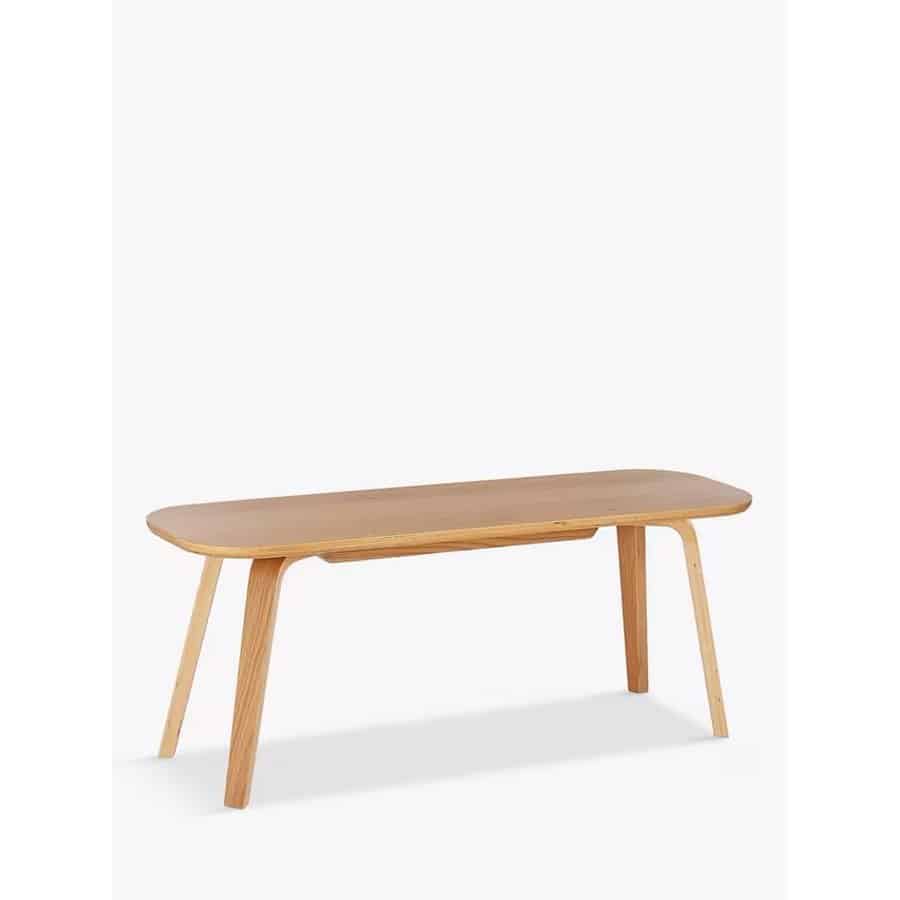 Herford Bænk Egetræ Finér B115Xh45Xd35Cm