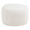 Hilo Puf Off White Chenille L40Xb55Xh39Cm