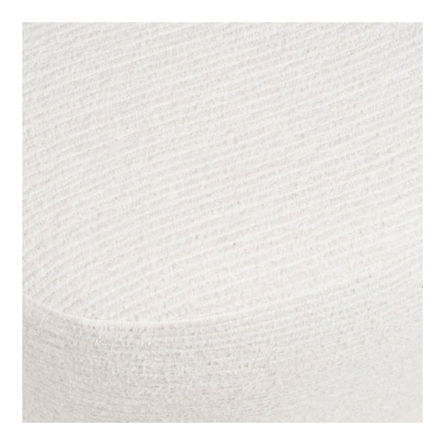 Hilo Puf Off White Chenille L40Xb55Xh39Cm