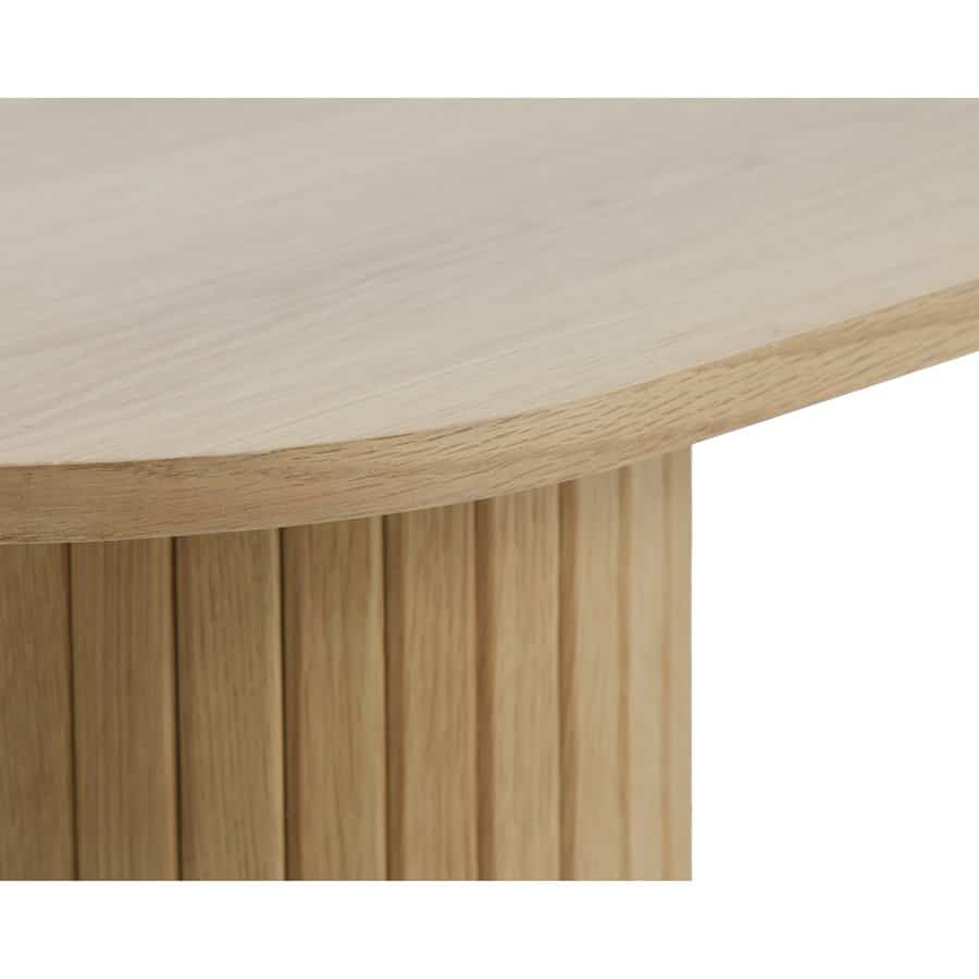 Ingolstadt Konsolbord Natur Egetræ B130Xh75Xd40Cm