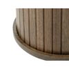 Ingolstadt Sidebord Røget Egetræ Finér Ø50Xh55Cm