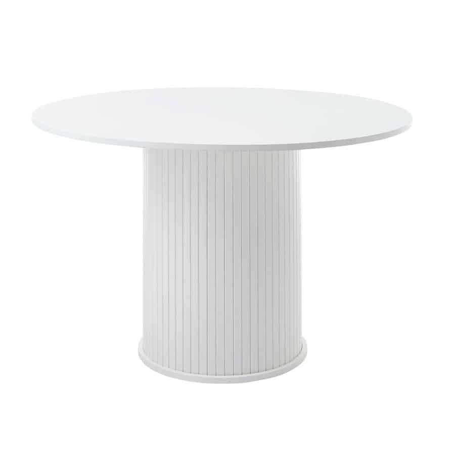 Ingolstadt Spisebord Egetræ Finér Ø120Xh75Cm