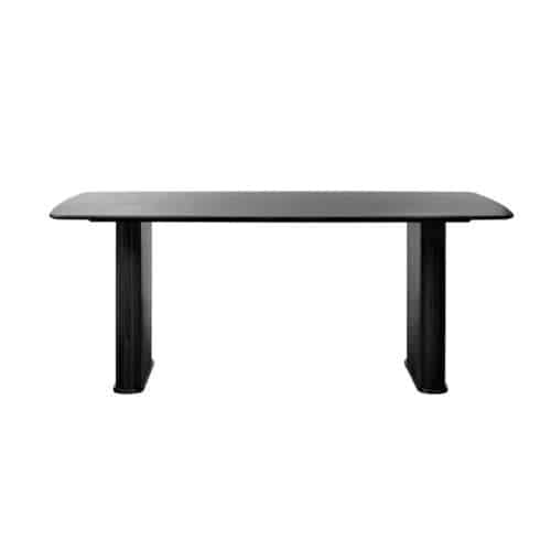 Ingolstadt Spisebord Sort Egetræ L190Xb100Xh75Cm